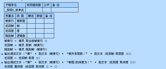 取本层所在的深度.